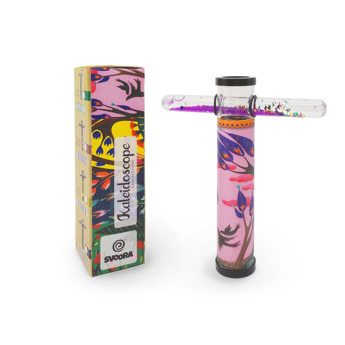 SVOORA Kalejdoskop ze szklaną rurką happy birds Svoora 23034 -
