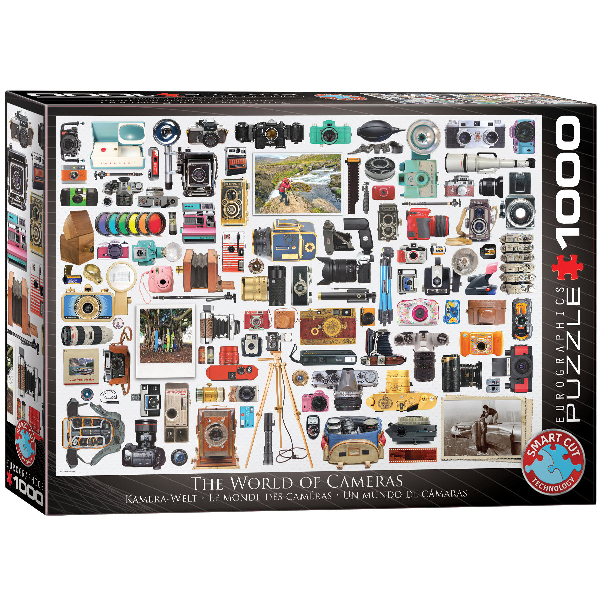 Eurographics Puzzle 1000 World of Cameras 6000-5627 -