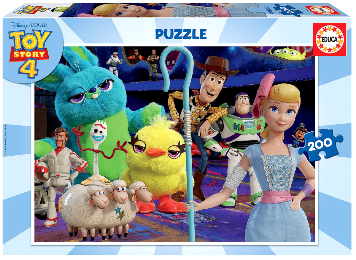 G3 Puzzle 200 Toy Story 4 Nowa