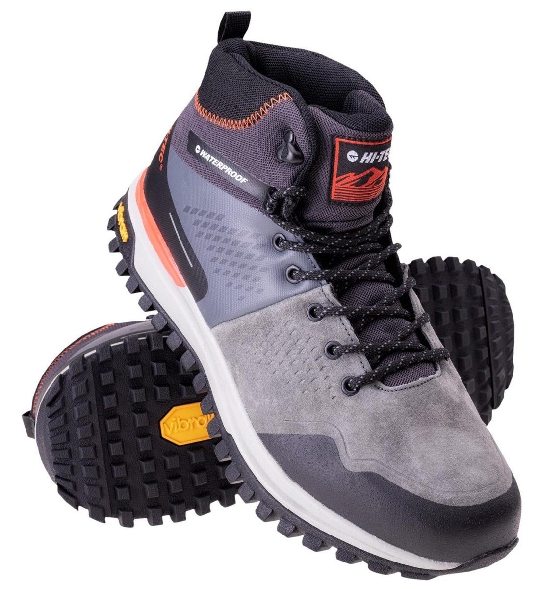 Hi-Tec, męskie buty turystyczne, Breder Mid WP V, r. 43, szary