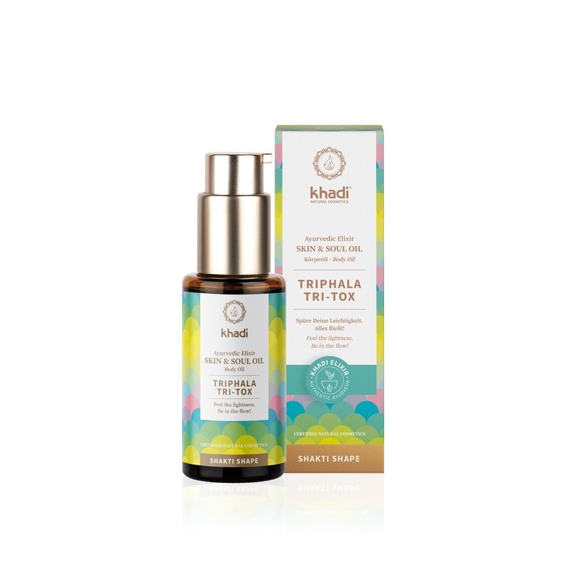 Khadi Skin & Soul Triphala Tri-Tox Olejek do masażu limfatycznego 50 ml