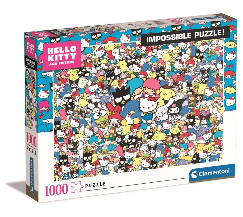 Clementoni Puzzle 1000 Impossible Puzzle! Hello Kitty -