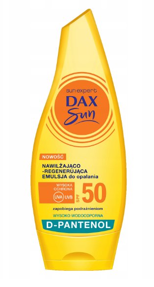 Dax Sun Nawilżająco-regenerująca emulsja do opalania SPF 50 z D-Panetnolem 010214853