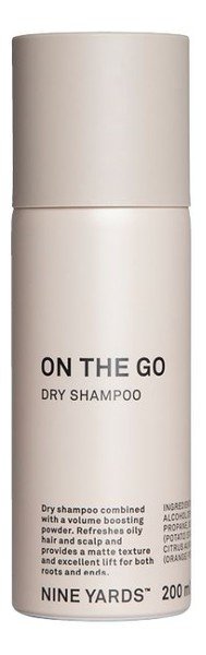 Nine Yards, On the go dry shampoo, Suchy szampon do włosów, 200 ml
