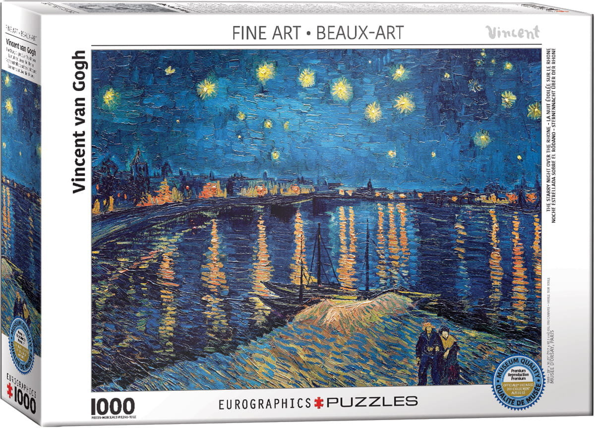 Puzzle 1000 Eg-The Starry Night Over The R 6000-5708