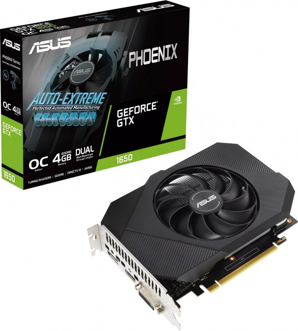 ASUS GeForce GTX 1650 Phoenix 4GB GDDR6 OC V2