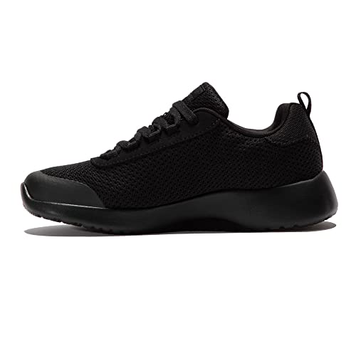 Skechers Chłopięce Dynamight - Turbo Dash Sneakersy, Czarny czarny czarny czarny Bbk - 34 EU