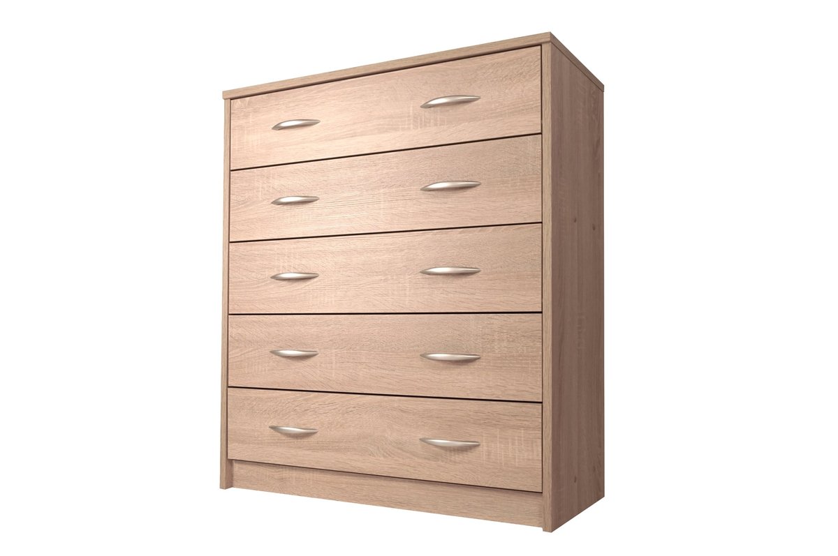 Szafka na buty SARA MEBLE Sara 5 K, sonoma, 85x74x35 cm