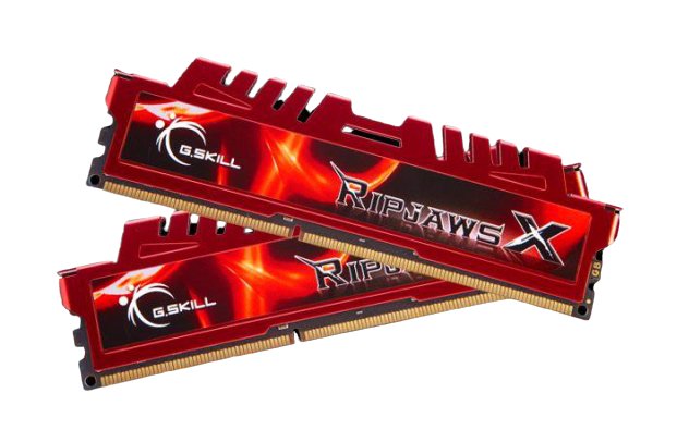 Pamięć DIMM DDR3 G.SKILL RipjawsX F3-12800CL10D-16GBXL, 16 GB, 1600 MHz, CL10