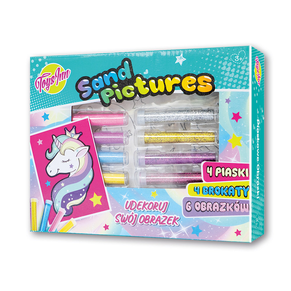 Stnux Piaskowe obrazki Unicorn STN7038 -