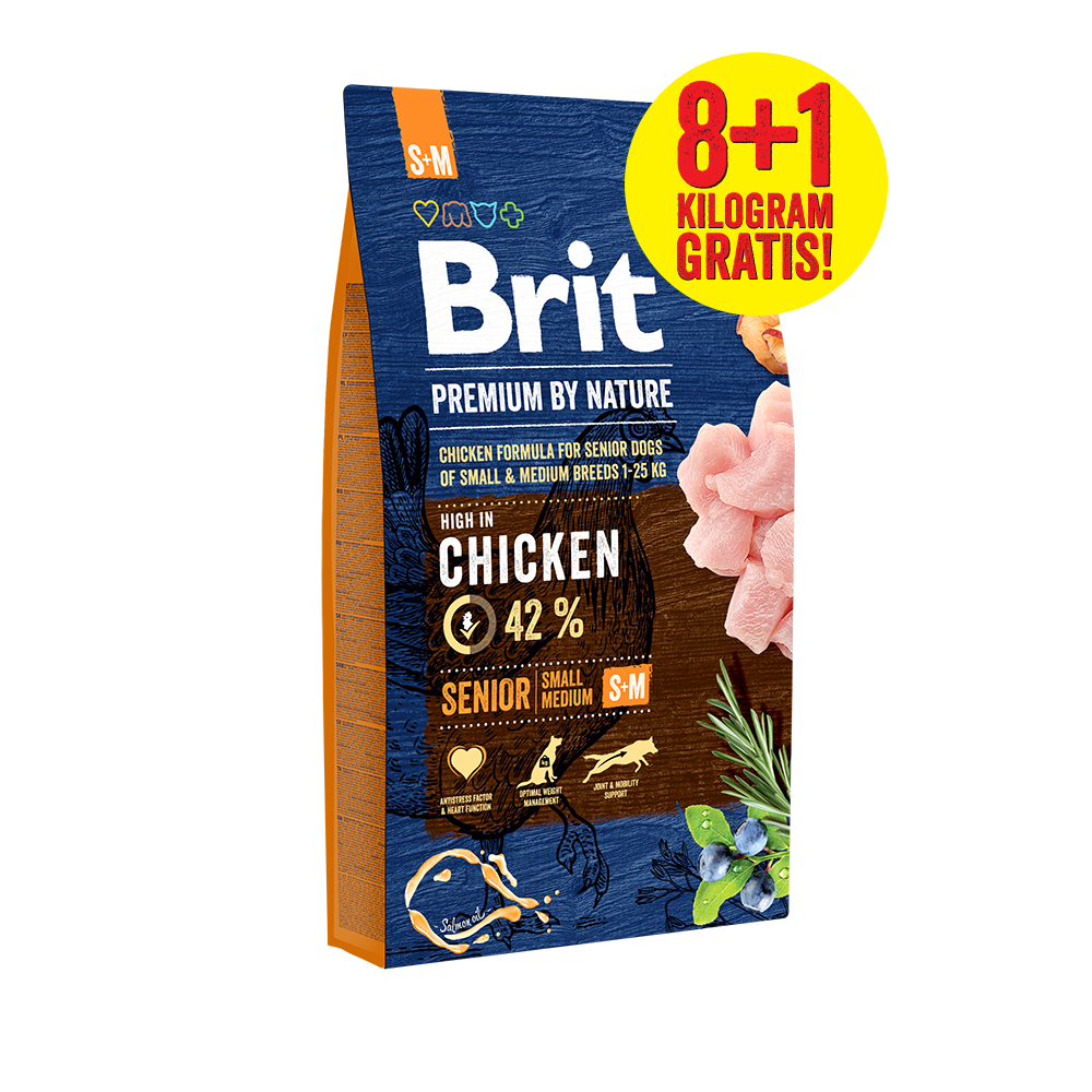 Brit Premium by Nature Senior S+M 8 kg