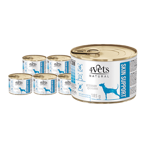4Vets Dog Skin Support 6x185 g