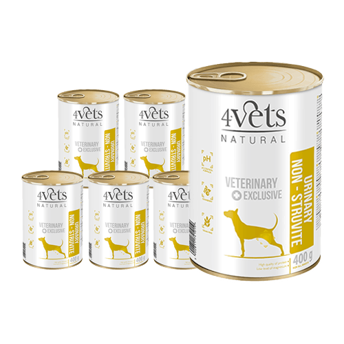 4Vets Dog Urinary Non-struvite 6x400g