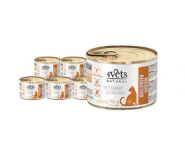 4Vets Cat Weight Reduction 6x185g