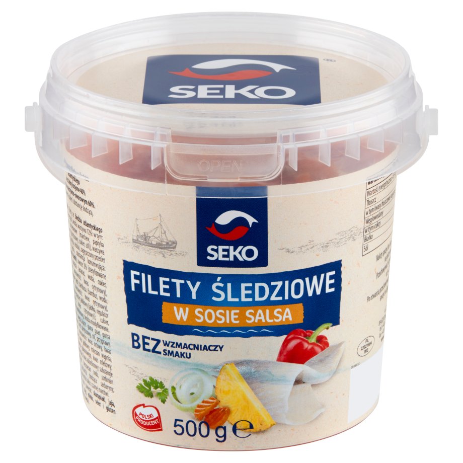 Seko - Filety śledziowe w sosie salsa