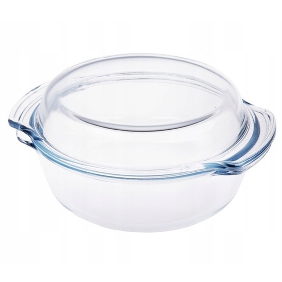 Termisil - Naczynie żaroodporne z pokrywką do pieczenia 1l