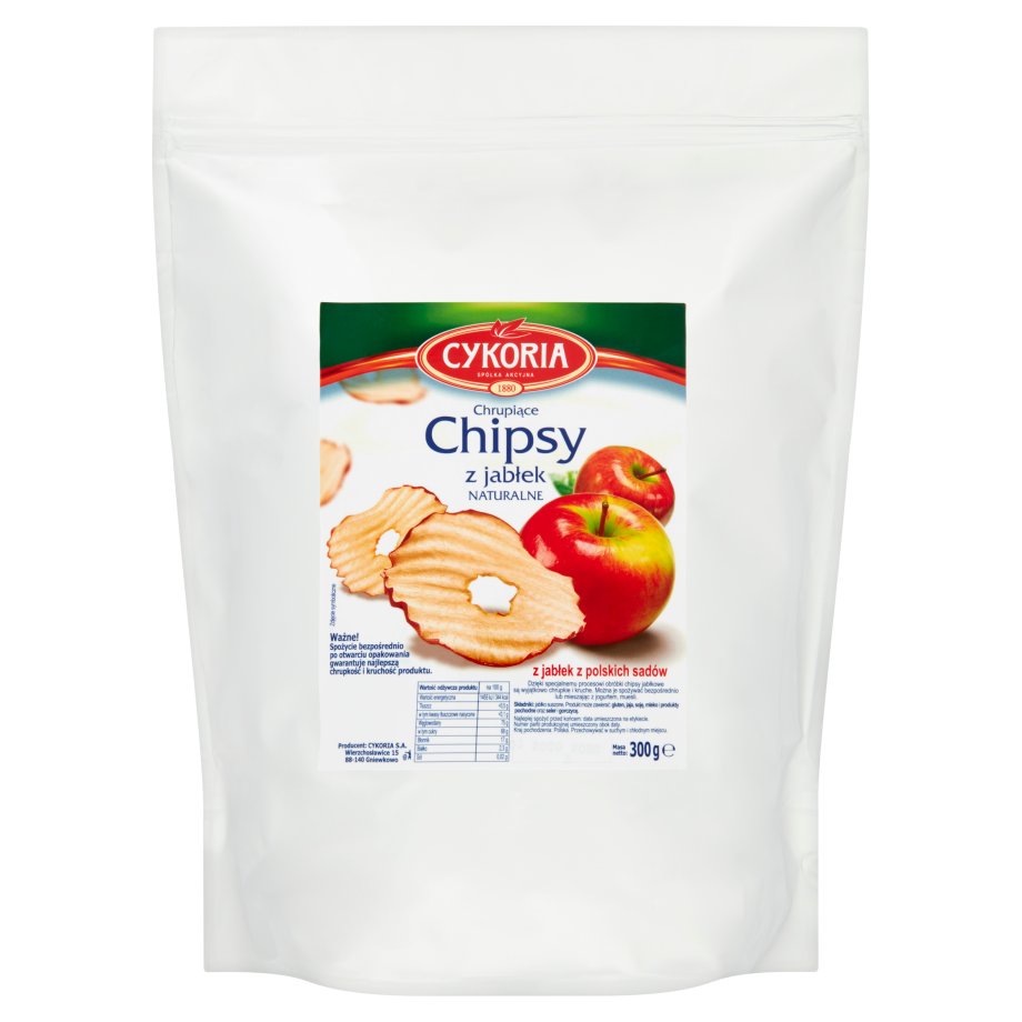 Cykoria - Naturalne chipsy z jabłek