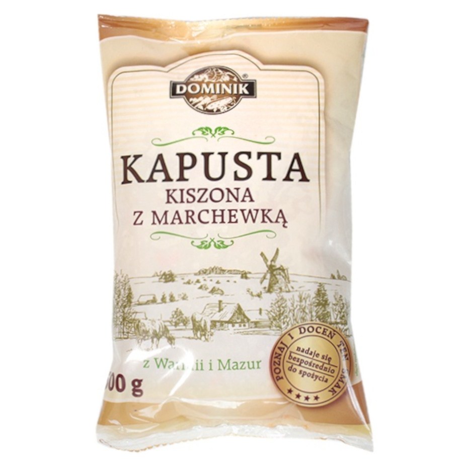 Dominik - Kapusta kwaszona z marchewką