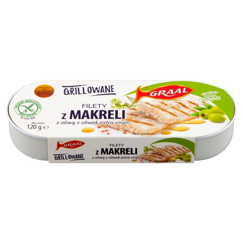GRAAL - Grillowane filety z makreli w oliwie