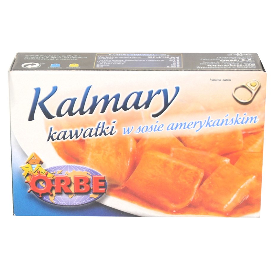 Orbe - Kalmary(kawałki) w sosie amerykańskim