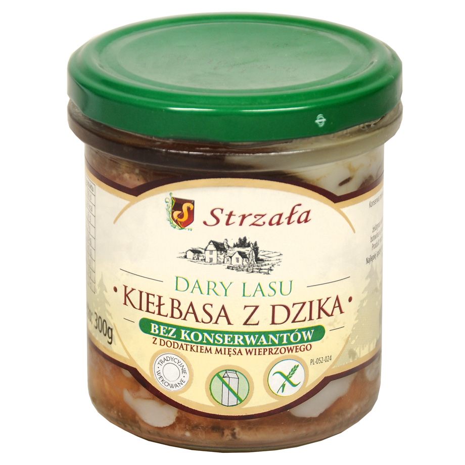 Dary Lasu - Kiełbasa z dzika z dodatkiem mięsa wieprzowego