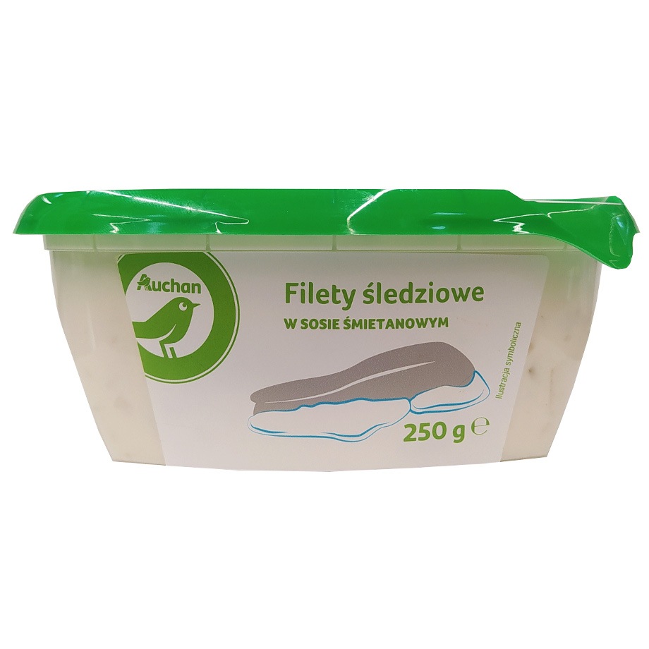 Auchan - Filety śledziowe w sosie śmietanowym