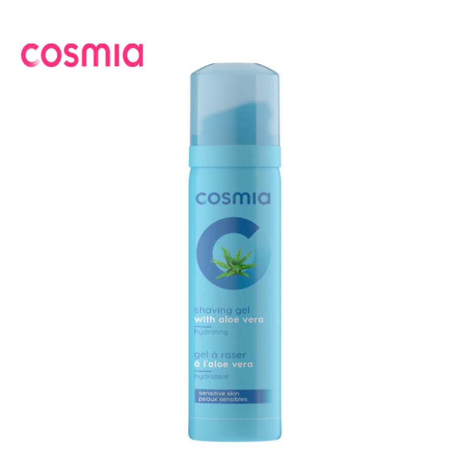 COSMIA - Żel do golenia z aloesem do skóry wrażliwej