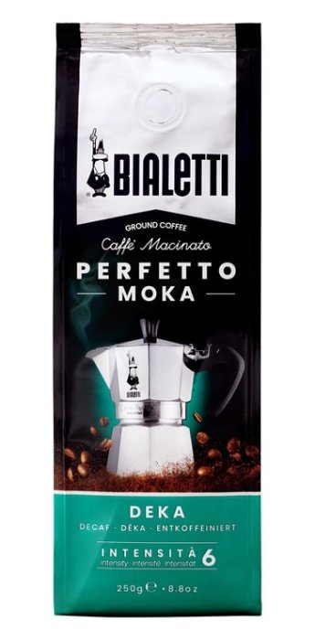 SUPER CENA - TANIA DOSTAWA ! -  ! Kawa mielona Bialetti Perfetto Moka Deka 250g - PACZKOMAT, POCZTA, KURIER