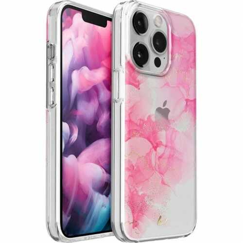 Laut Etui Crystal Ink do iPhone 13 Pro przezroczysto-różowe