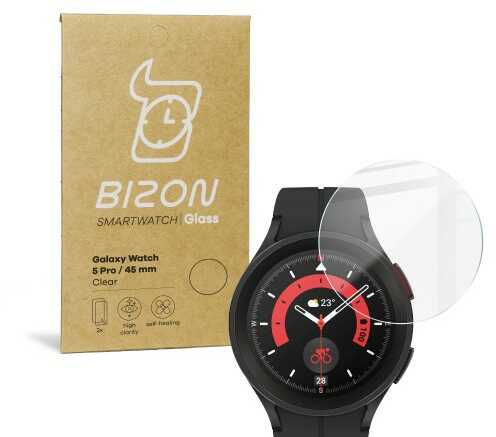 Bizon Szkło hartowane Glass Clear do Galaxy Watch 5 Pro 45mm