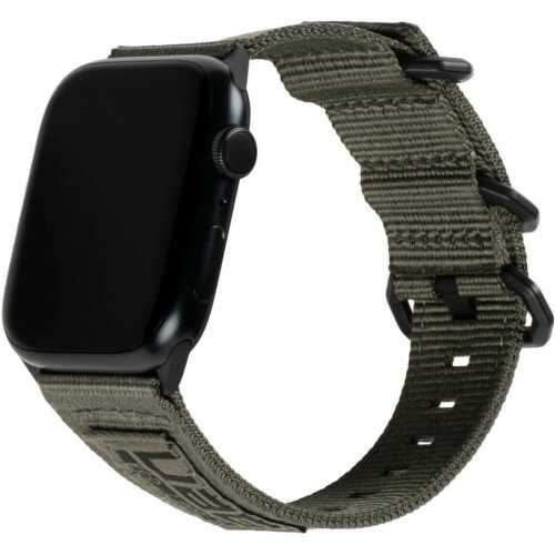 UAG Pasek NATO Eco Straps do Apple Watch 45/ 44/ 42mm, jasnozielony