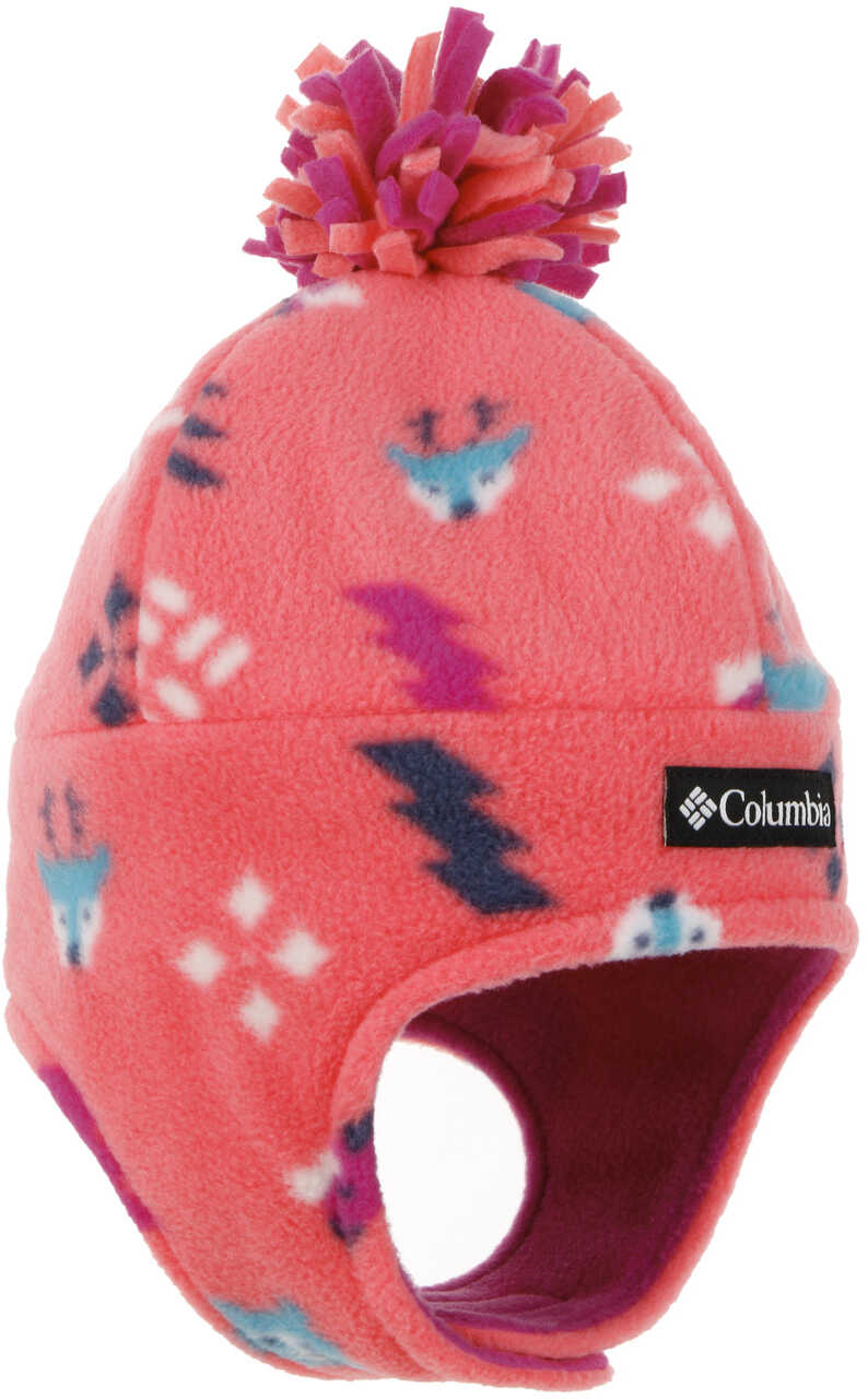 Czapka Inkaska Youth Frosty Trail Girl by Columbia, intensywny róż, One Size