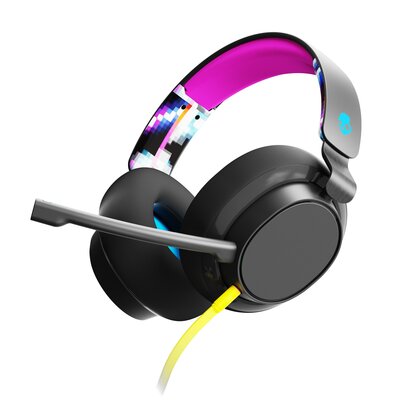 Skullcandy SLYR Wired Multiplatform Black DigiHype czarno-różowe S6SYY-P003