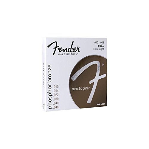 Sprężynowe struny akustyczne Fender - 10-48