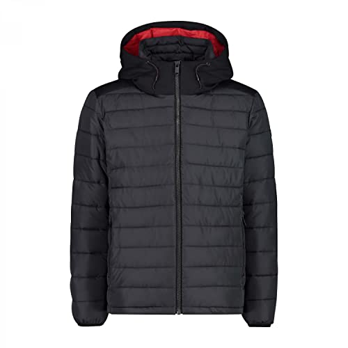 CMP - Męska kurtka Fix Hood, Man, Antracite, 46