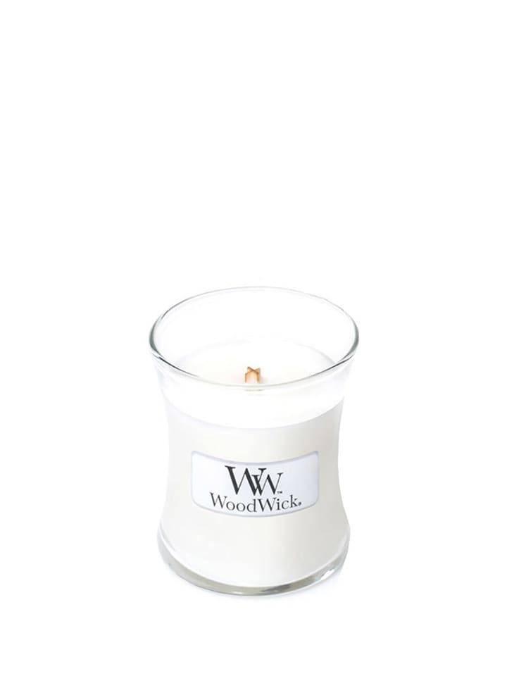 WoodWick Mała świeca zapachowa - Linen - 85 g
