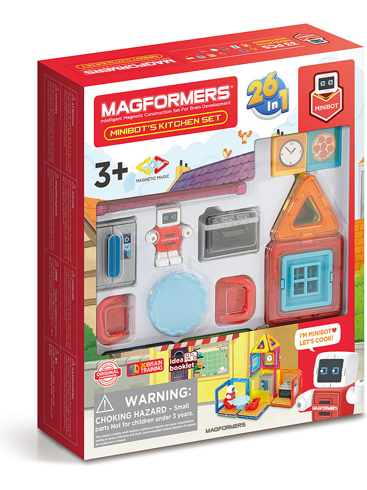 MAGFORMERS 33-częściowy zestaw magnetyczny 