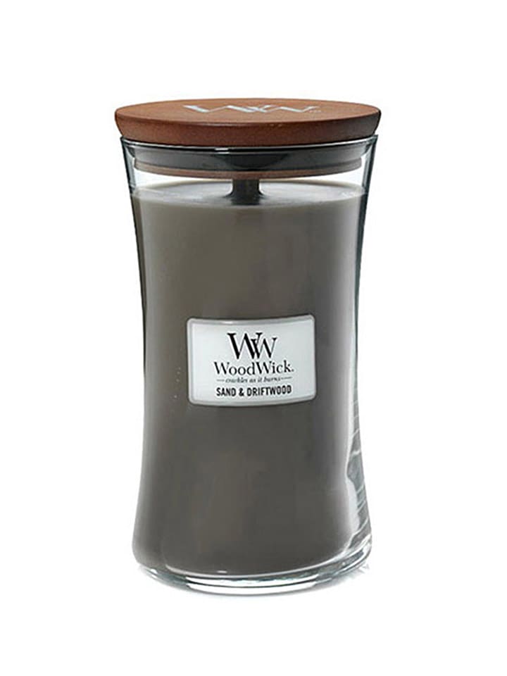 WoodWick Duża świeca zapachowa - Sand & Driftwood - 609,5 g