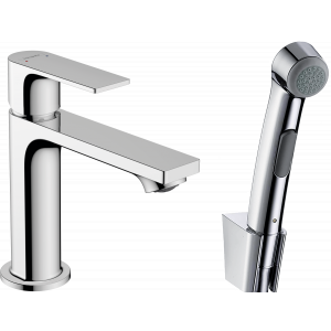 HANSGROHE 72216000 Rebris E Jednouchwytowa bateria umywalkowa 110 z głłwkł Bidette i włłem 160 cm bez kompletu odpływowego Chrom