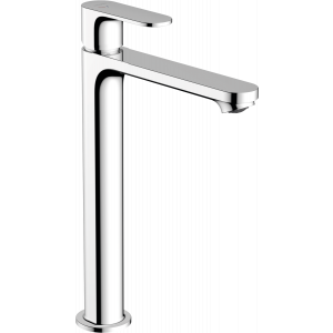 HANSGROHE 72590000 Rebris S Jednouchwytowa bateria umywalkowa 240 CoolStart  EcoSmart+ do mis umywalkowych z kompletem odpływowym Chrom