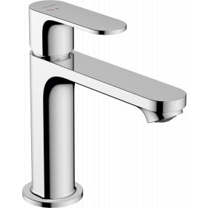 HANSGROHE 72527000 Rebris S Jednouchwytowa bateria umywalkowa 110 CoolStart z metalowym kompletem odpływowym Chrom
