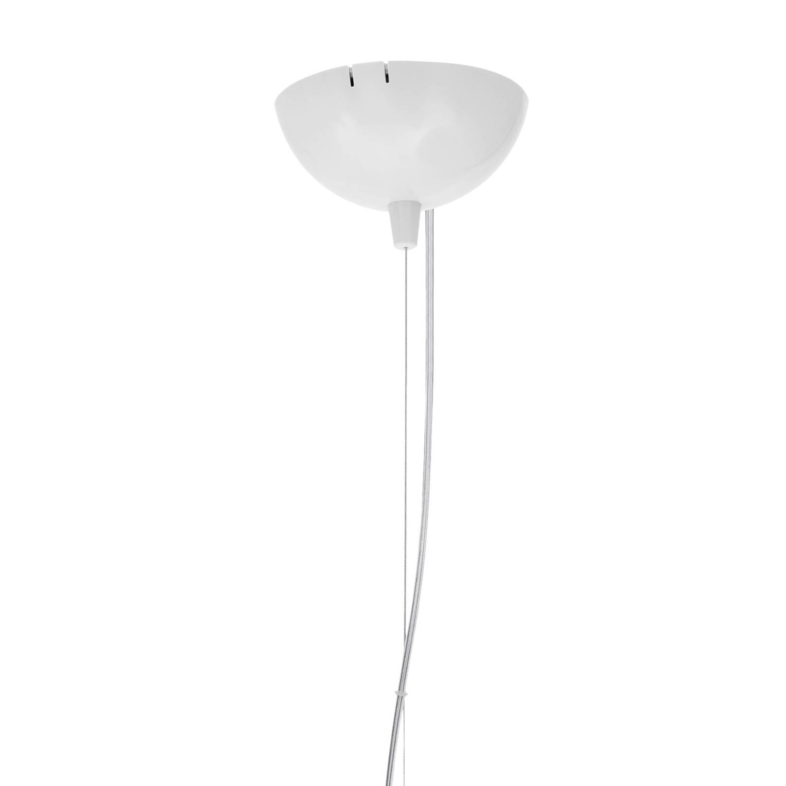 Kartell Bellissima żyrandol, biały błyszczący