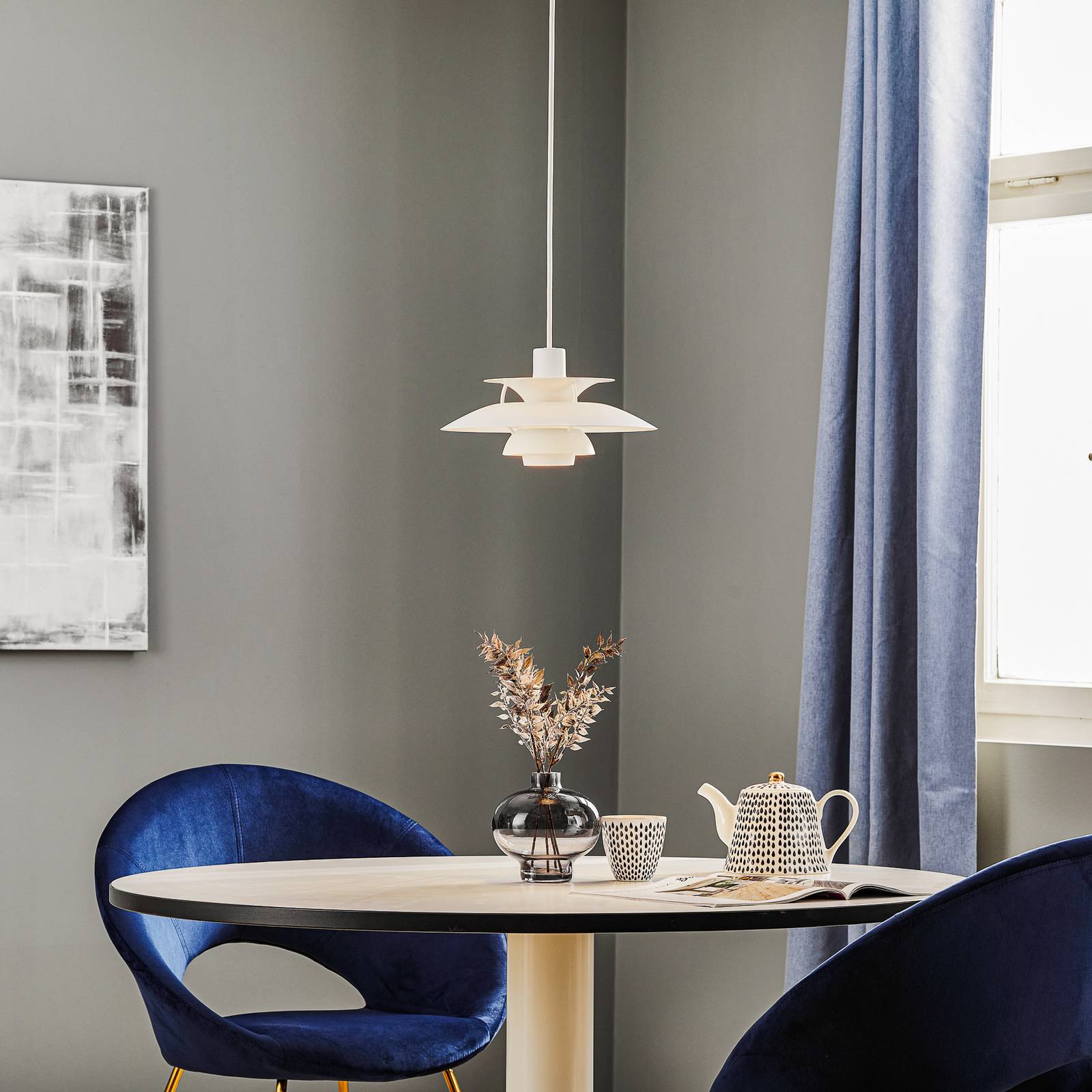 Louis Poulsen PH 5 Mini lampa wisząca biała