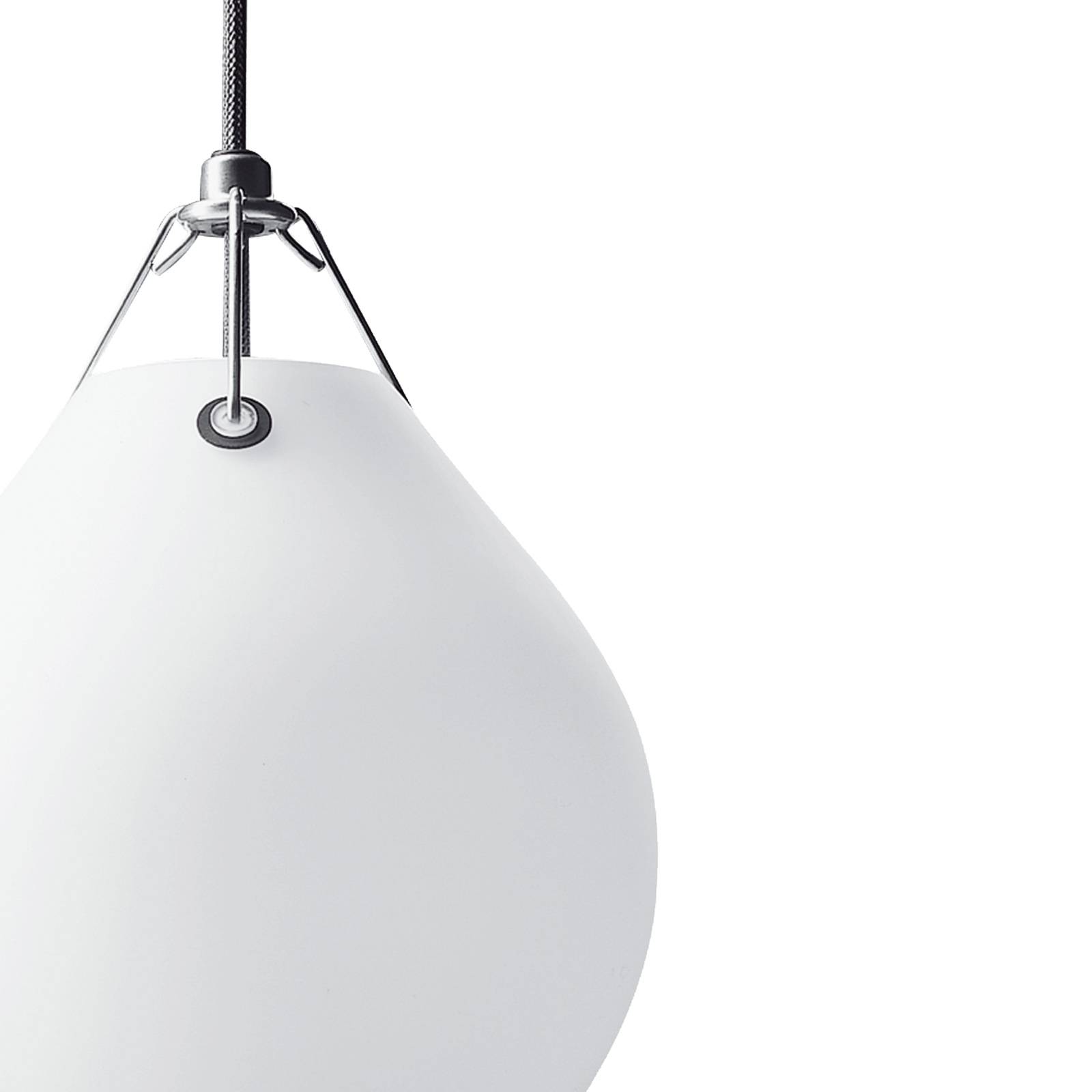 Louis Poulsen Moser szklana lampa wisząca Ø 20,5cm