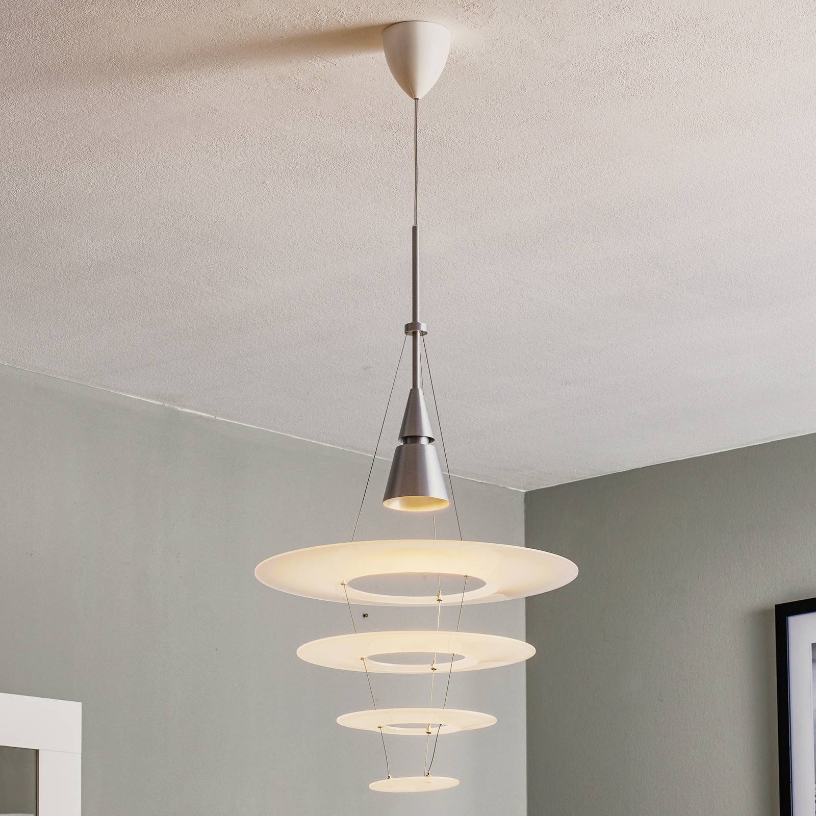 Louis Poulsen Enigma 425 lampa wisząca aluminium