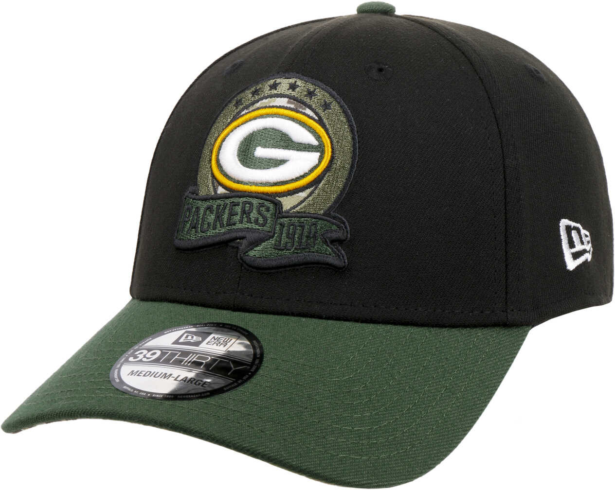 Czapka 39Thirty NFL STS 22 Packers by New Era, czarny, M/L (57-59 cm)