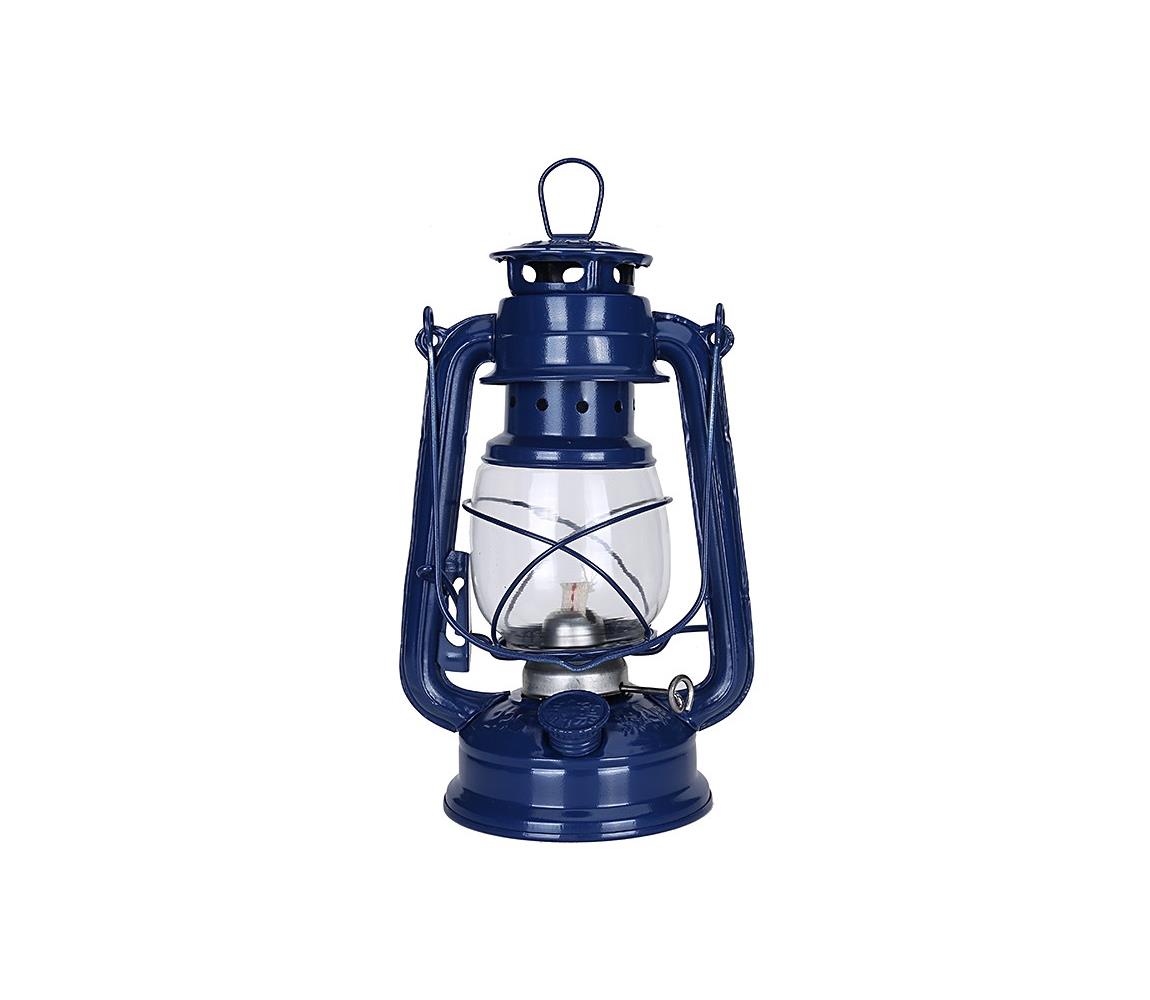 Brilagi - Lampa naftowa LANTERN 24,5 cm niebieska