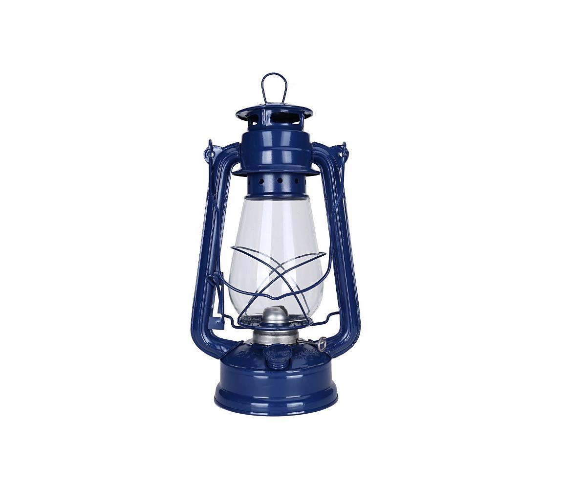 Brilagi - Lampa naftowa LANTERN 31 cm niebieska