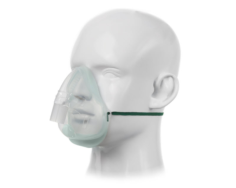 Maska nebulizacyjna dla dorosłych EcoLite aerozolowa Nowatorska, ekologiczna i ściśle przylegająca maska do inhalacji.