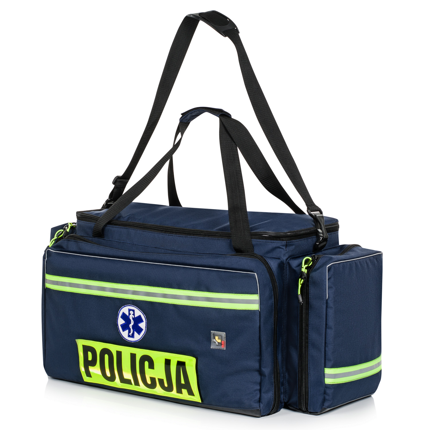 R1 POLICJA - zestaw ratownictwa medycznego POLICJA Zestaw z butlą aluminiową, noszami płachtowymi i reduktorem